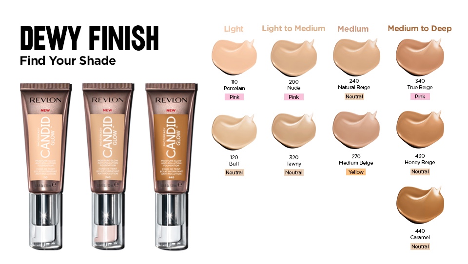 Buy Revlon Photoready Candid Glow Foundation Tawny Online at Chemist
